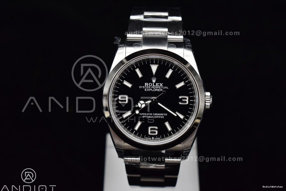 Dial Explorer Seasonal Steel Best 36mm Edition 837 Bracelet 124270 904L 1:1 VSF Black on SS DD 1119